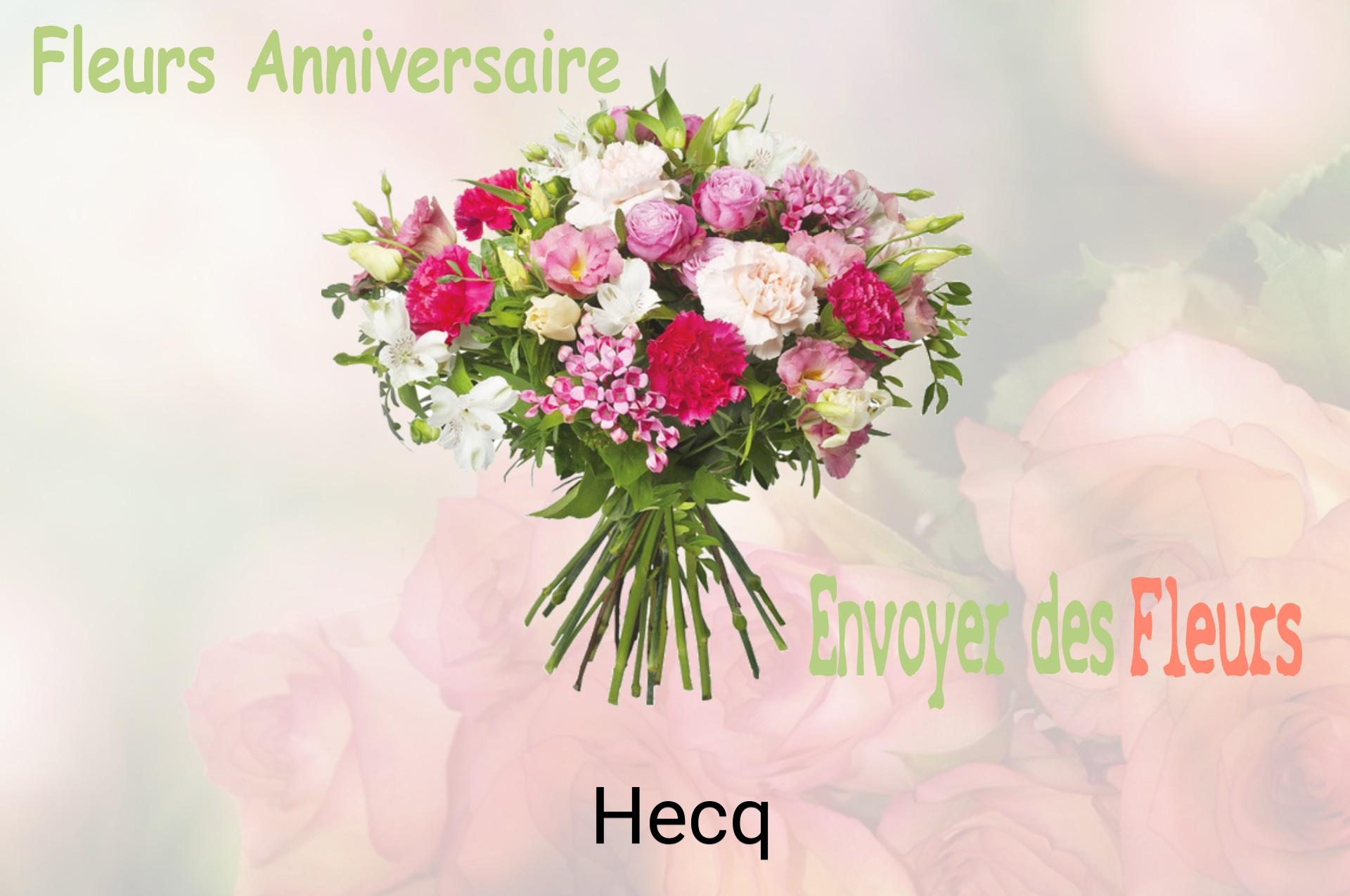 Bouquet de fleurs d’anniversaire livré à Hecq